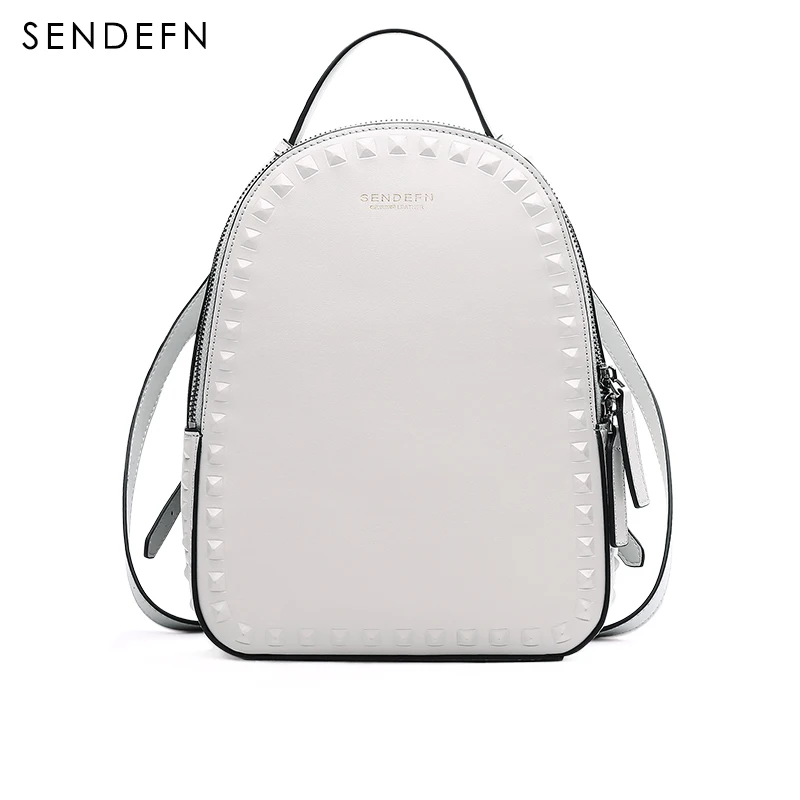 Рюкзак SENDEFN Женский из спилка и кожи 7128H-6 | Багаж сумки