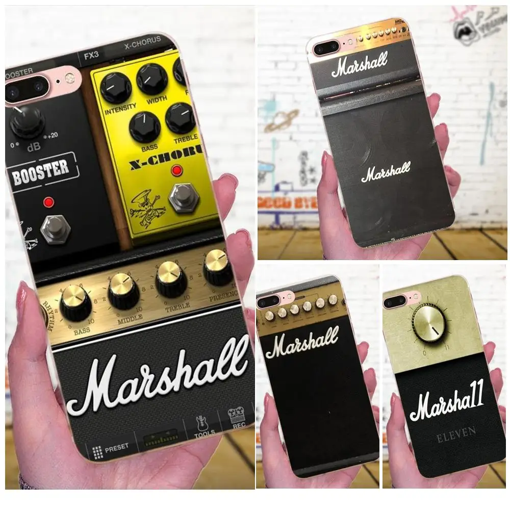 Гитарный Amp Marshall Gold первый Ритм для Galaxy A3 A5 A7 On5 On7 2015 2016 2017 Grand Alpha G850 Core2 Prime S2