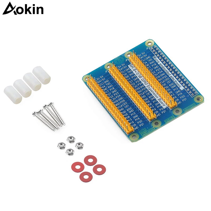 Raspberry Pi GPIO Expansion Extension Board One Row to Be Three Rows GPIO For Raspberry Pi 3 Pi 2 Pi Model B+
Raspberry Pi GPIO Expansion Extension Board One Row to Be Three Rows GPIO For Raspberry Pi 3 Pi 2 Pi Model B+