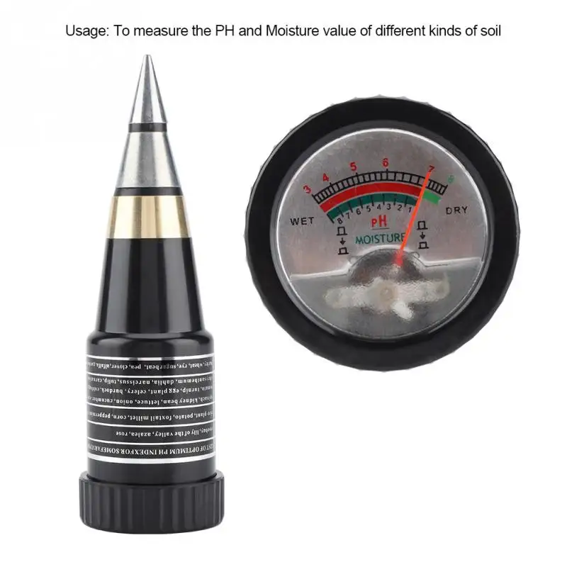 Humidity Monitor Detector 2 in 1 PH Soil Meter Moist Moisture Light Sensor PH Soil Meter Moisture Meter
Humidity Monitor Detector 2 in 1 PH Soil Meter Moist Moisture Light Sensor PH Soil Meter Moisture Meter