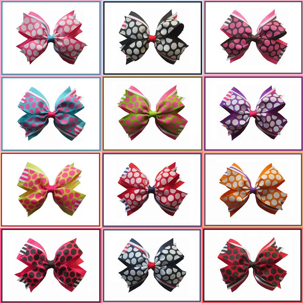 30pcs Grosgrain Ribbon 4.5" inch DIY Children Hair Accessories Hairbow Girl Hair Bows Clip
30pcs Grosgrain Ribbon 4.5" inch DIY Children Hair Accessories Hairbow Girl Hair Bows Clip