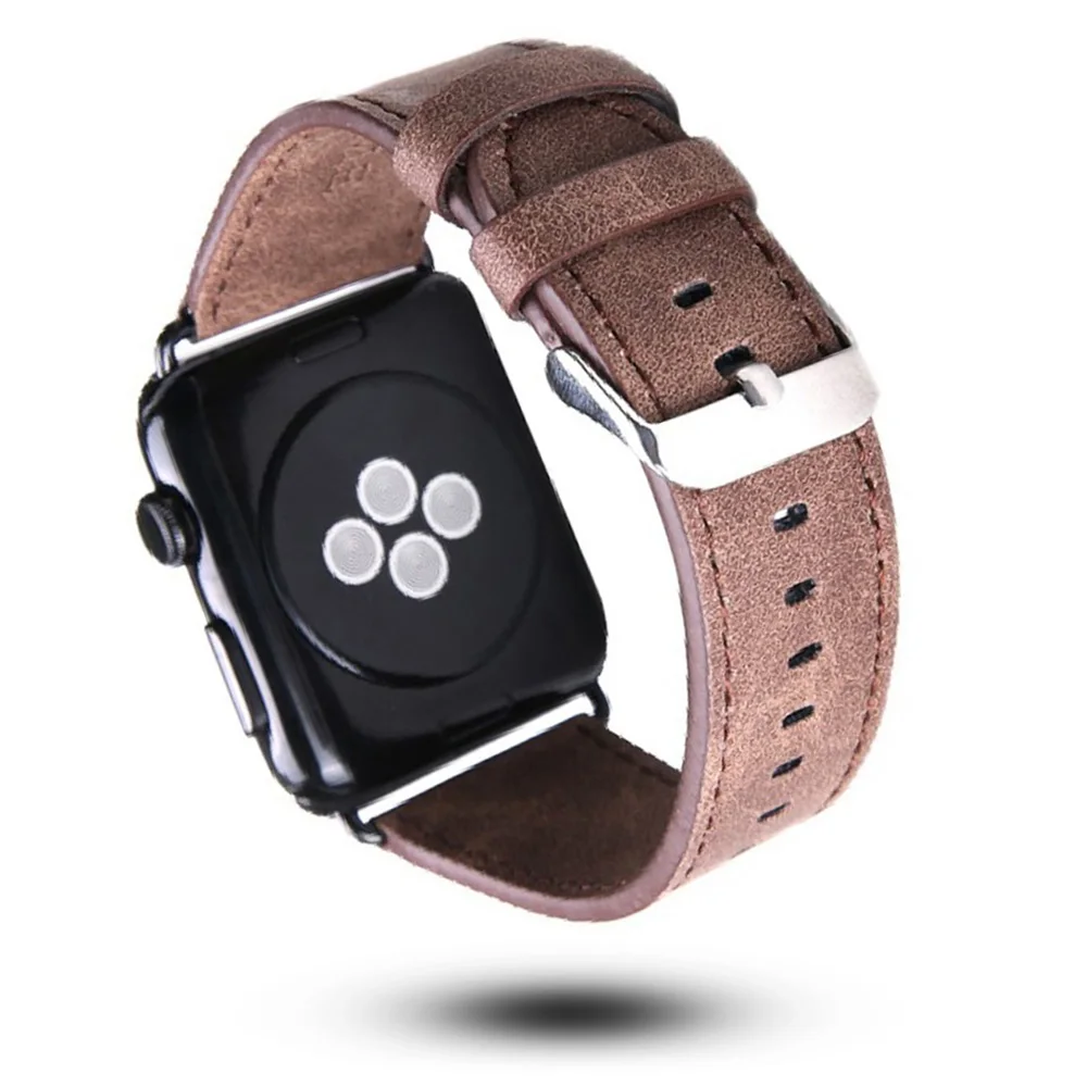 FOLOME Leather Strap for Apple Watch SE Band 40mm 44mm 38mm 42mm Classic Retro Style Series 6 5 4 3 2 Bracelet Brown/Coffee Belt
FOLOME Leather Strap for Apple Watch SE Band 40mm 44mm 38mm 42mm Classic Retro Style Series 6 5 4 3 2 Bracelet Brown/Coffee Belt