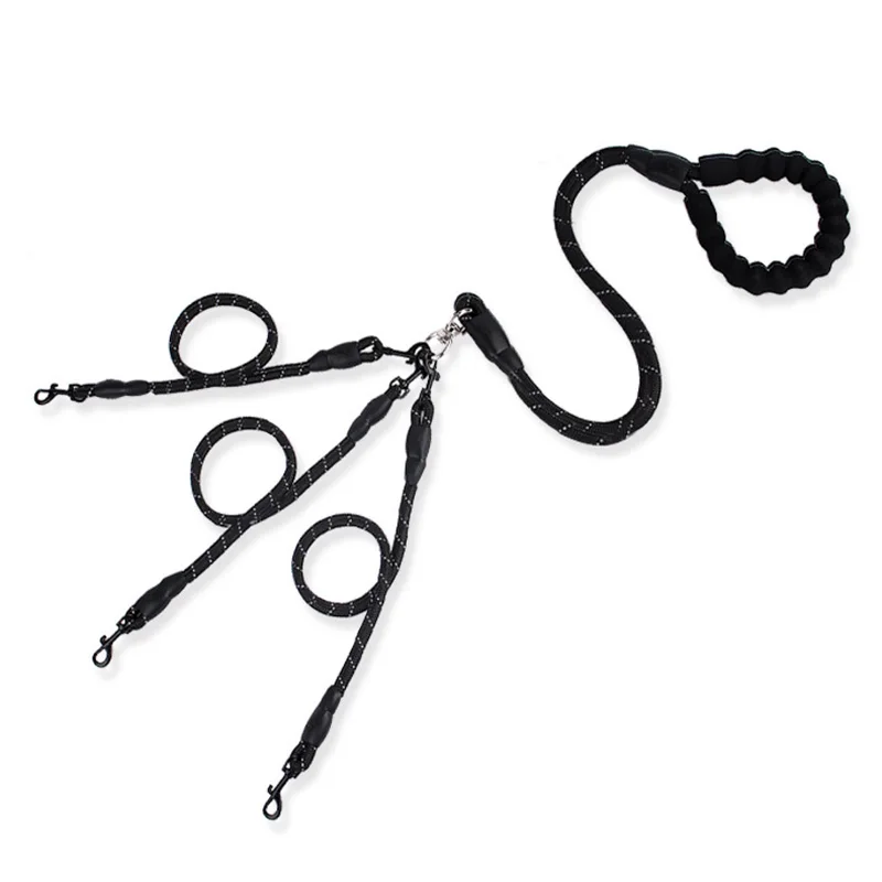 Reflective Nylon Two Three four Small dogs Leash Detachable dog Leads foam handle 1 leash for 2 or 3 or 4 Dogs pet traction rope
Reflective Nylon Two Three four Small dogs Leash Detachable dog Leads foam handle 1 leash for 2 or 3 or 4 Dogs pet traction rope