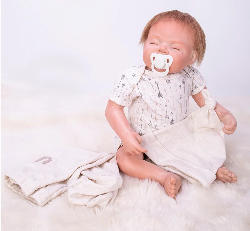 55cm Soft Body Silicone Reborn Baby Doll Toy For Girls Vinyl Newborn Girl Babies Dolls Kids Child Gift Girl Brinquedos dollmai
55cm Soft Body Silicone Reborn Baby Doll Toy For Girls Vinyl Newborn Girl Babies Dolls Kids Child Gift Girl Brinquedos dollmai