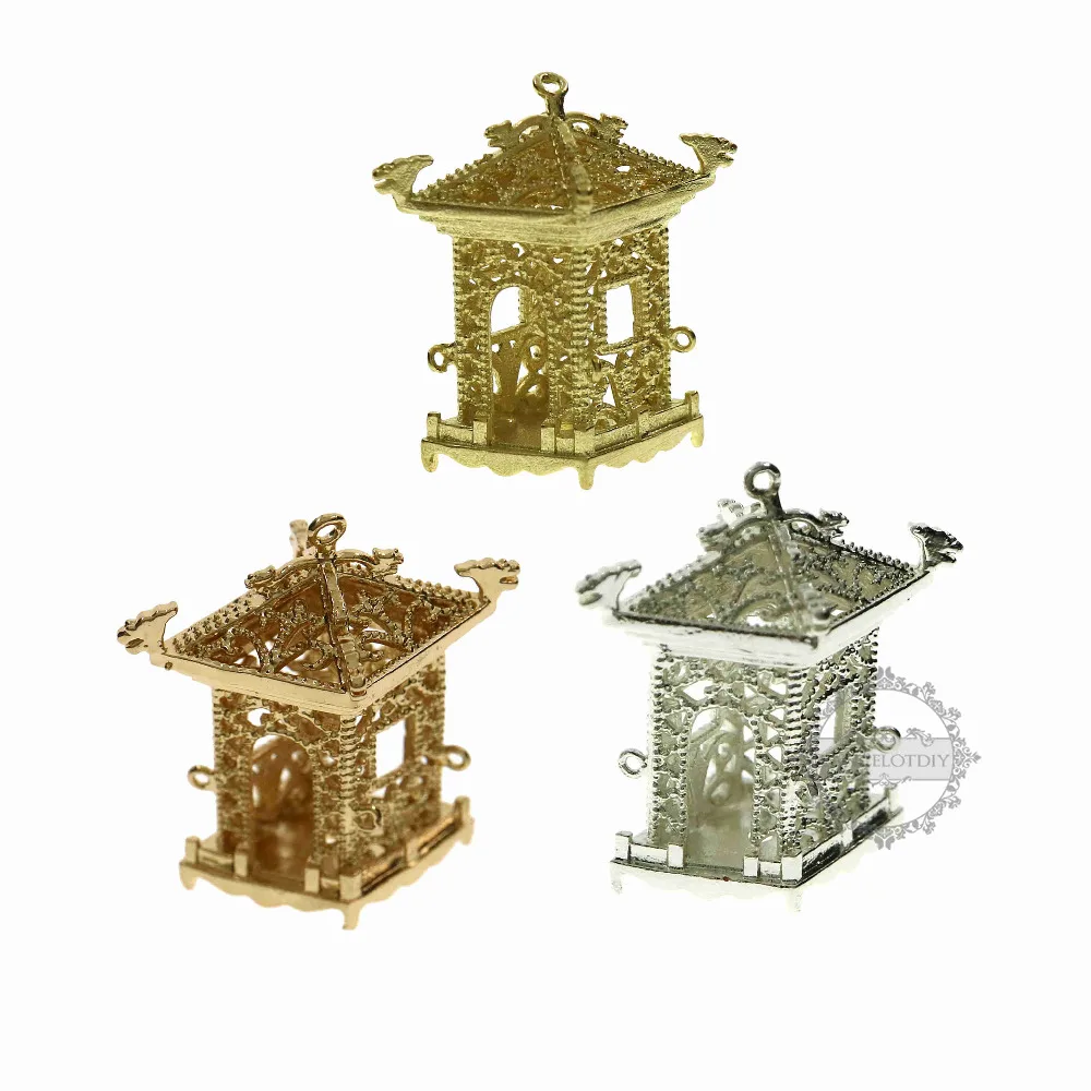 27x25x14MM Rose Gold Silver Brass Chinese Style Ancient Architecture Sedan DIY Pendant Charm Supplies 1800374
27x25x14MM Rose Gold Silver Brass Chinese Style Ancient Architecture Sedan DIY Pendant Charm Supplies 1800374
