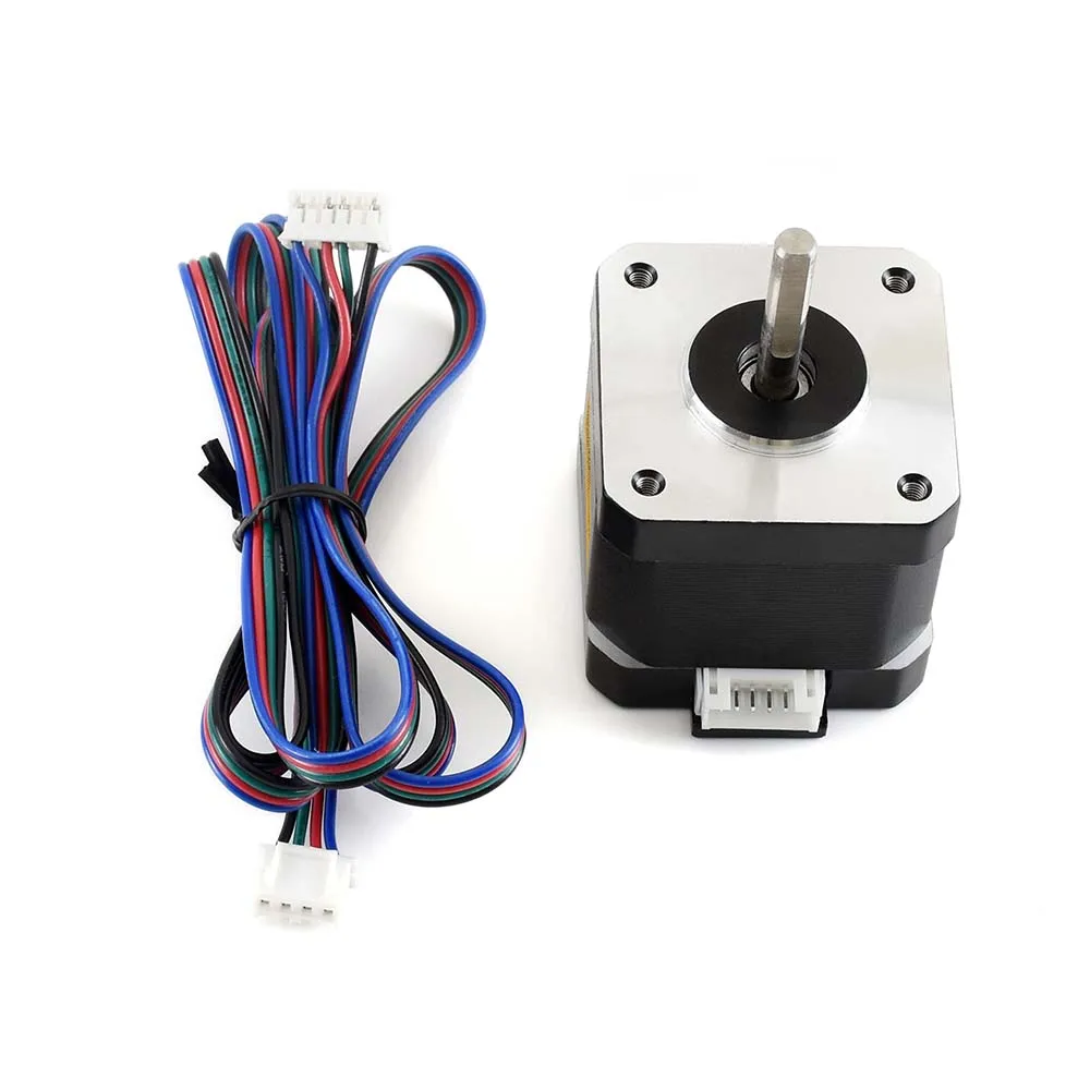 SM24240, Two-Phase Stepper Motor,Body length: 40mm,Rated current: 1.7A/Phase,Compatible driver: SMD258C, Stepper Motor HAT
SM24240, Two-Phase Stepper Motor,Body length: 40mm,Rated current: 1.7A/Phase,Compatible driver: SMD258C, Stepper Motor HAT