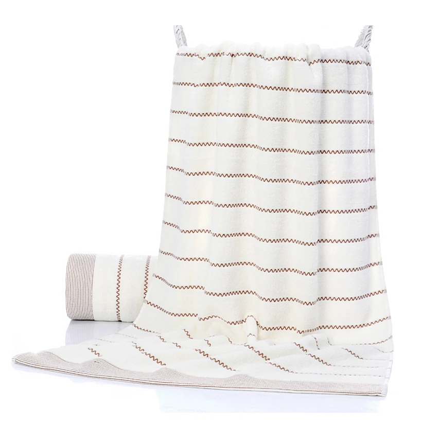 QCZX 1PC Cotton Bath Towel 140cm Hotel Soft Cotton Water Absorption No Fade Bath Towel 400g Thicken Corrugated Shape Towel D40
QCZX 1PC Cotton Bath Towel 140cm Hotel Soft Cotton Water Absorption No Fade Bath Towel 400g Thicken Corrugated Shape Towel D40