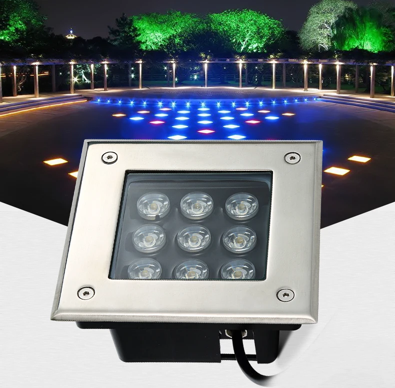 12pcs Ip68 Square Outdoor Buried Path Lighting 9w dia150mm Grondspots Garden Terrace Recessed Led Floor Lights
12pcs Ip68 Square Outdoor Buried Path Lighting 9w dia150mm Grondspots Garden Terrace Recessed Led Floor Lights