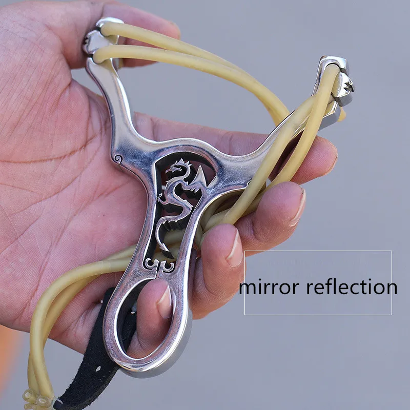 Hot sale stainless steel hunting shooting slingshot precision aiming point powerful catapult with rubber band outdoor shooting
Hot sale stainless steel hunting shooting slingshot precision aiming point powerful catapult with rubber band outdoor shooting