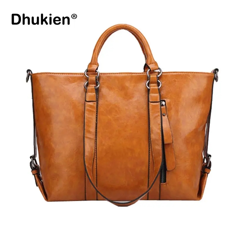 New Women Tote Handbags Oil Wax Leather Designer Shoulder Messenger Bag Ladies Crossbody Bags Brand Tote Handbag Sac A Main
New Women Tote Handbags Oil Wax Leather Designer Shoulder Messenger Bag Ladies Crossbody Bags Brand Tote Handbag Sac A Main