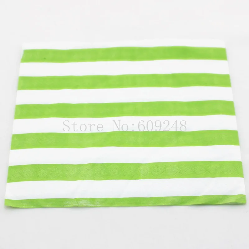 80pcs Birthday Wedding Decoration Green Striped Personalized Paper Napkins,3 Days Delivery on Orders over $100
80pcs Birthday Wedding Decoration Green Striped Personalized Paper Napkins,3 Days Delivery on Orders over $100