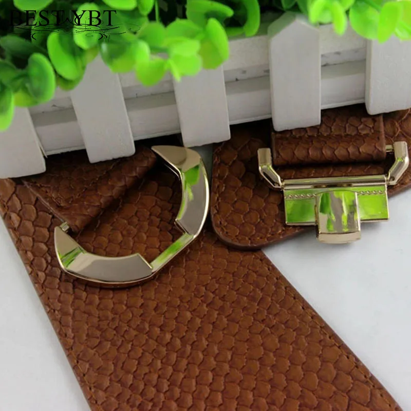 Best YBT Women Belt Imitation leather Metal Hook buckle Belt Wide Elastic Cinch personality decoration Hot Selling Coat Belt
Best YBT Women Belt Imitation leather Metal Hook buckle Belt Wide Elastic Cinch personality decoration Hot Selling Coat Belt