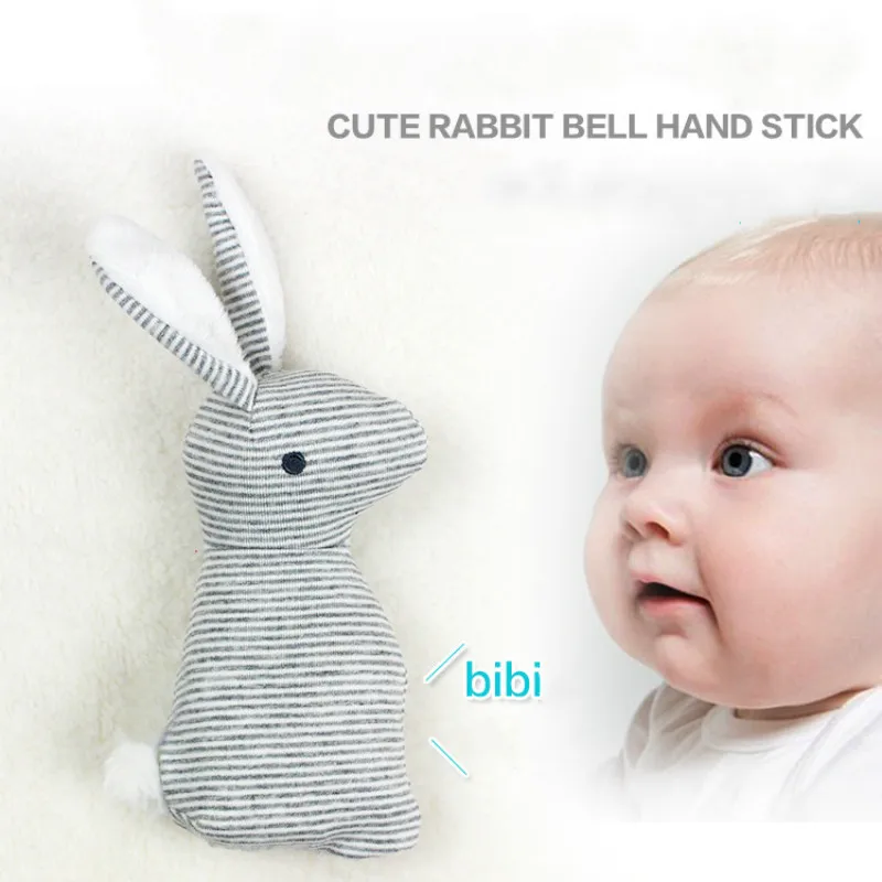 20cm Baby Toys Puppets Cute Rabbit Bell Hand Stick Toys with BB Noice Baby Plush Toy for 0-1 Year Old
20cm Baby Toys Puppets Cute Rabbit Bell Hand Stick Toys with BB Noice Baby Plush Toy for 0-1 Year Old
