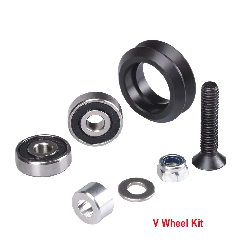 Strong Solid V Wheel Kit For Openbuilds V-Slot Rail Solid Wheel Linear Extrusion KIT063 3D Printer RepRap CNC
Strong Solid V Wheel Kit For Openbuilds V-Slot Rail Solid Wheel Linear Extrusion KIT063 3D Printer RepRap CNC