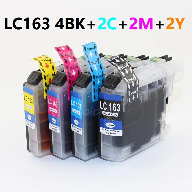 10 PCS LC163 LC161 CHIPPED Compatible ink cartridge for DCP-J152W DCP-J552DW DCP-J752DW MFC-J245 MFC-J470DW MFC-650DW
10 PCS LC163 LC161 CHIPPED Compatible ink cartridge for DCP-J152W DCP-J552DW DCP-J752DW MFC-J245 MFC-J470DW MFC-650DW