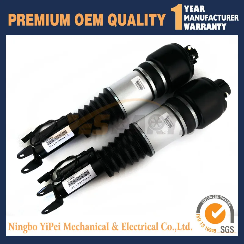 PAIR (2PC) - GENUINE OEM FRONT LEFT+ FRONT RIGHT AIR SUSPENSION SHOCK STRUT MERCEDES CLS & E-CLASS A2113205413 A2113205513
PAIR (2PC) - GENUINE OEM FRONT LEFT+ FRONT RIGHT AIR SUSPENSION SHOCK STRUT MERCEDES CLS & E-CLASS A2113205413 A2113205513