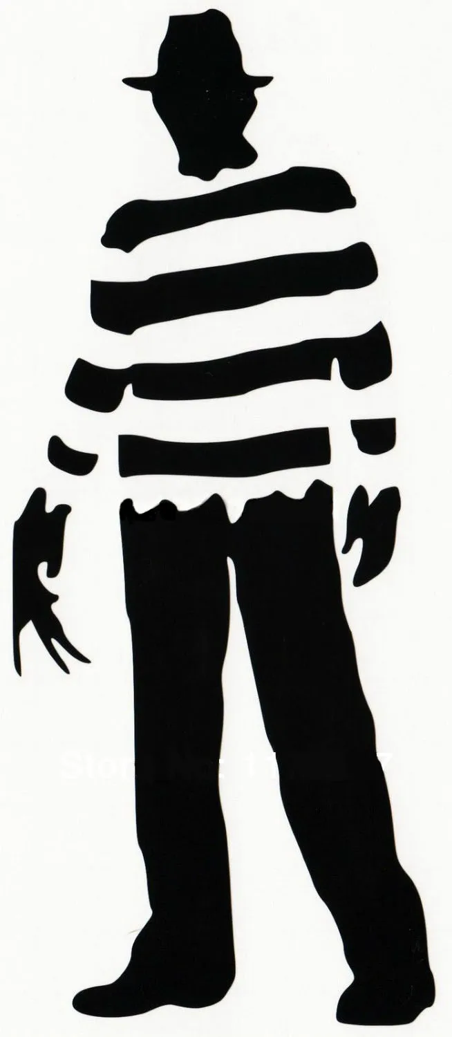 Freddy Krueger Nightmare On Elm Street Car Window Vinyl Reflective Waterproof Decal Sticker Funny JDM Humour joke Prank
Freddy Krueger Nightmare On Elm Street Car Window Vinyl Reflective Waterproof Decal Sticker Funny JDM Humour joke Prank