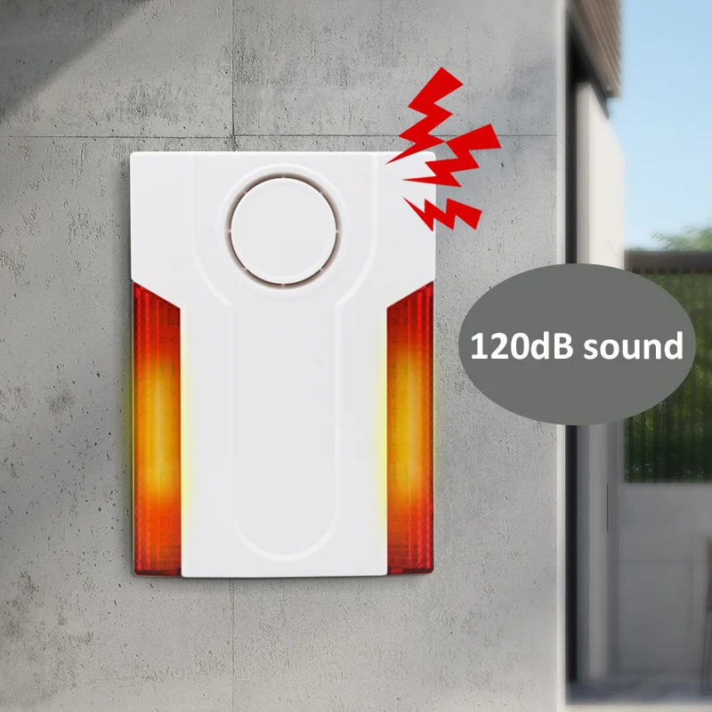 868MHz Outdoor Siren MD-334R External Sirene Strobe Siren Horn for TCP IP GSM Alarm System ST-VGT, Free Shipping
868MHz Outdoor Siren MD-334R External Sirene Strobe Siren Horn for TCP IP GSM Alarm System ST-VGT, Free Shipping