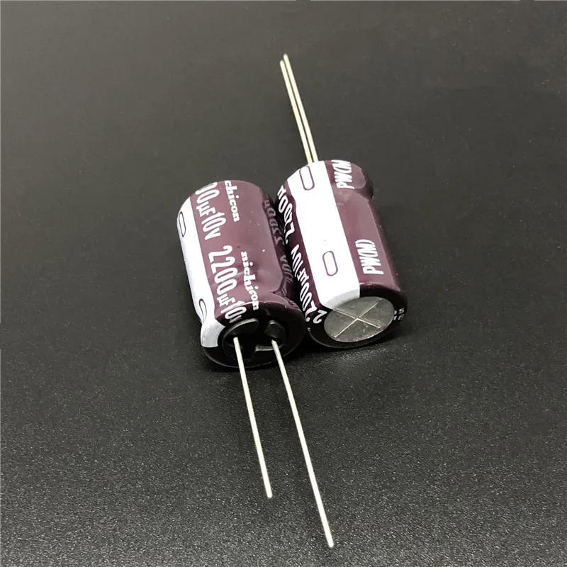 5 шт./50 шт. 2200 мкФ 10В NICHICON PW серия 12 5x20 мм низкое сопротивление длительный срок