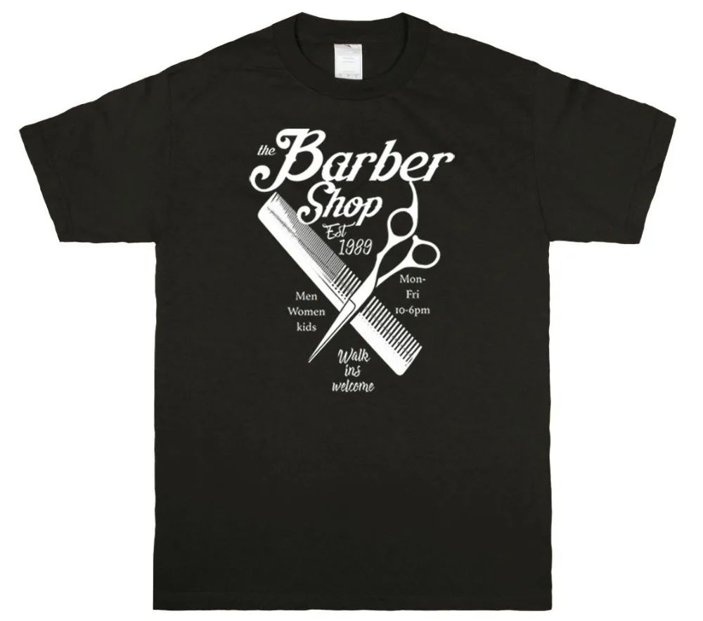 Barber Shop Est 1889 Graphic T-Shirts Tee new 2019 Fashion Hot Mens T Shirt Summer O Neck Cotton Custom Printed Tee Shirts
Barber Shop Est 1889 Graphic T-Shirts Tee new 2019 Fashion Hot Mens T Shirt Summer O Neck Cotton Custom Printed Tee Shirts
