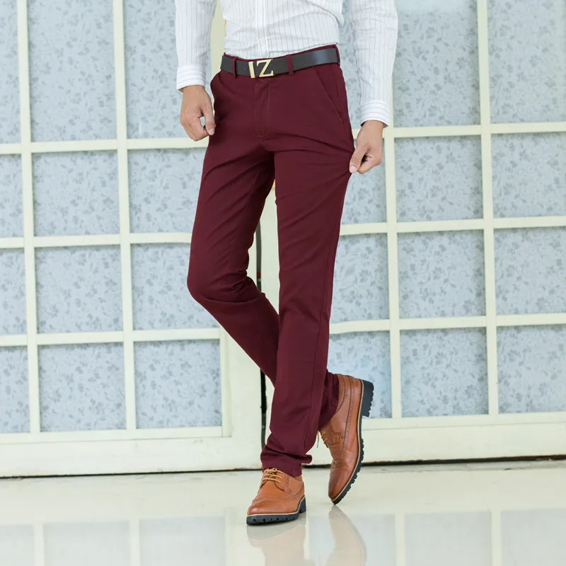 Loldeal 2018 Autumn Winter New Men's Business Casual Pants High Quality Fashion Slim Fit Elasticity Trousers
Loldeal 2018 Autumn Winter New Men's Business Casual Pants High Quality Fashion Slim Fit Elasticity Trousers