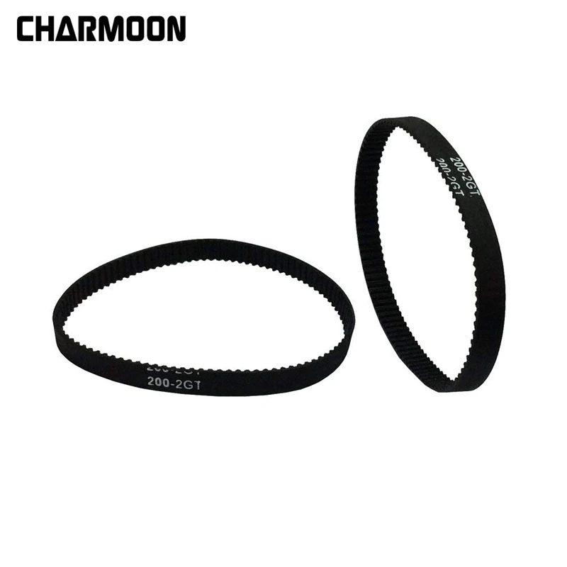GT2 Closed Loop Timing Belt Rubber 2GT 6mm 3D Printers Parts 110 112 122 158 200 280 300 400 610 852 mm Synchronous Belts
GT2 Closed Loop Timing Belt Rubber 2GT 6mm 3D Printers Parts 110 112 122 158 200 280 300 400 610 852 mm Synchronous Belts