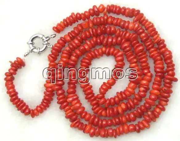Qingmos Long 32 inch 8-10mm Natural Red slice Coral Necklace -5809 Wholesale/retail Free shipping
Qingmos Long 32 inch 8-10mm Natural Red slice Coral Necklace -5809 Wholesale/retail Free shipping