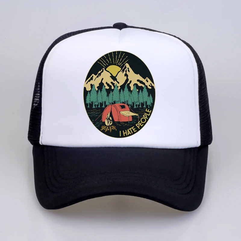 I Hate People print Baseball Cap fashion Women Men Summer cool Mesh Trucker Cap brand Leisure Snapback hat bone gorras
I Hate People print Baseball Cap fashion Women Men Summer cool Mesh Trucker Cap brand Leisure Snapback hat bone gorras