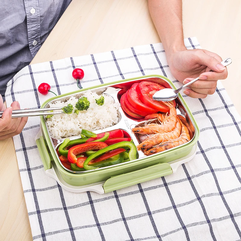 JueQi 304 Stainless Steel Japanese Lunch Box With Compartments Microwave Bento Box For Kids School Picnic Food Container
JueQi 304 Stainless Steel Japanese Lunch Box With Compartments Microwave Bento Box For Kids School Picnic Food Container