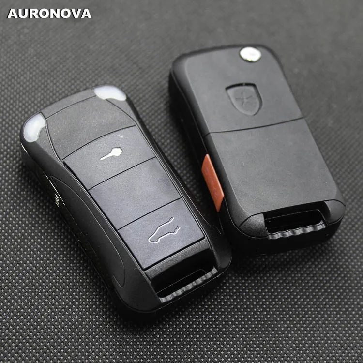 AURONOVA for Porsche Caynne 911 Boxster Cayman Panamera Flip Folding Key Replacement 2+1 Buttons Car Key Shell Case
AURONOVA for Porsche Caynne 911 Boxster Cayman Panamera Flip Folding Key Replacement 2+1 Buttons Car Key Shell Case