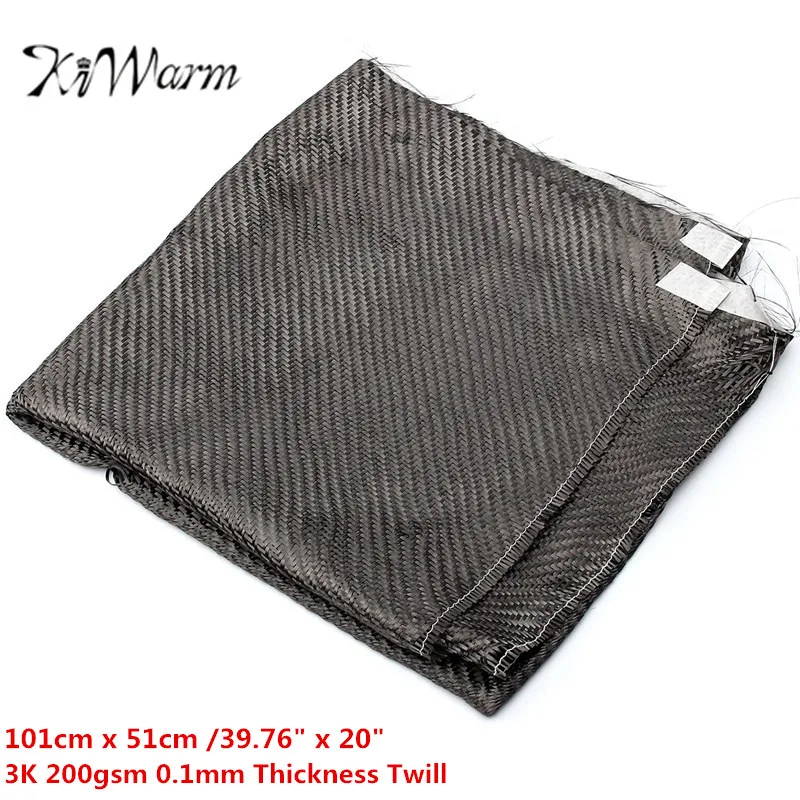 KiWarm A+ 3K 200gsm 0.1mm Real Carbon Fiber Cloth Twill 39.76" x 20" Carbon Fabric for Commercial Industry Repair Hot Selling
KiWarm A+ 3K 200gsm 0.1mm Real Carbon Fiber Cloth Twill 39.76" x 20" Carbon Fabric for Commercial Industry Repair Hot Selling