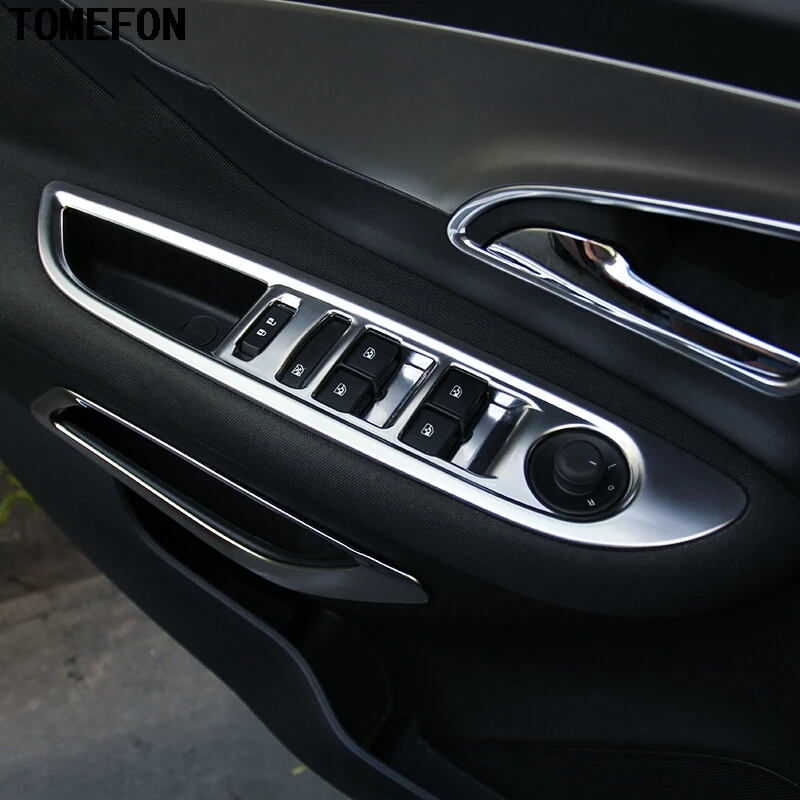 TOMEFON For OPEL MOKKA FOR BUICK ENCORE 2012-2016 LHD Chrome Interior Armrest Door Window Button Switch Panel Cover Trim Garnish
TOMEFON For OPEL MOKKA FOR BUICK ENCORE 2012-2016 LHD Chrome Interior Armrest Door Window Button Switch Panel Cover Trim Garnish