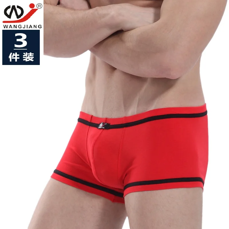 3pcs/lot WJ men's underwear sexy Boxer Shorts cotton low youth fashion pants breathable U four convex angle 4001-PJ
3pcs/lot WJ men's underwear sexy Boxer Shorts cotton low youth fashion pants breathable U four convex angle 4001-PJ