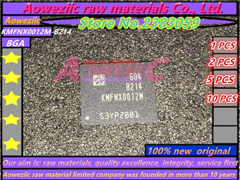 Aoweziic, новинка 100%, оригинальная флейта BGA EMMC, микросхема памяти KMFNX0012M B214
Aoweziic, новинка 100%, оригинальная флейта BGA EMMC, микросхема памяти KMFNX0012M B214
