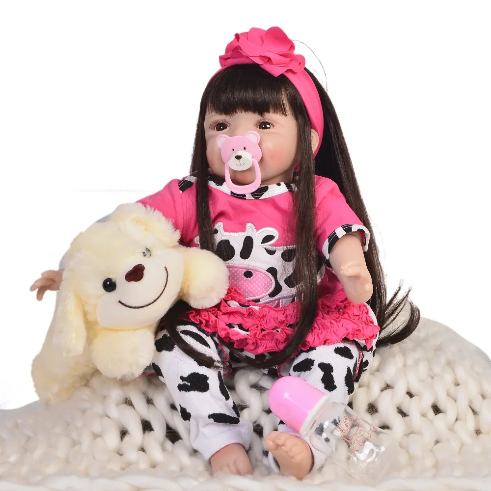 22inch So Lovely Reborn handmade 55cm stylish smiling Real Like Silicone lifelike Reborn Boneca Doll collection for sale toys
22inch So Lovely Reborn handmade 55cm stylish smiling Real Like Silicone lifelike Reborn Boneca Doll collection for sale toys
