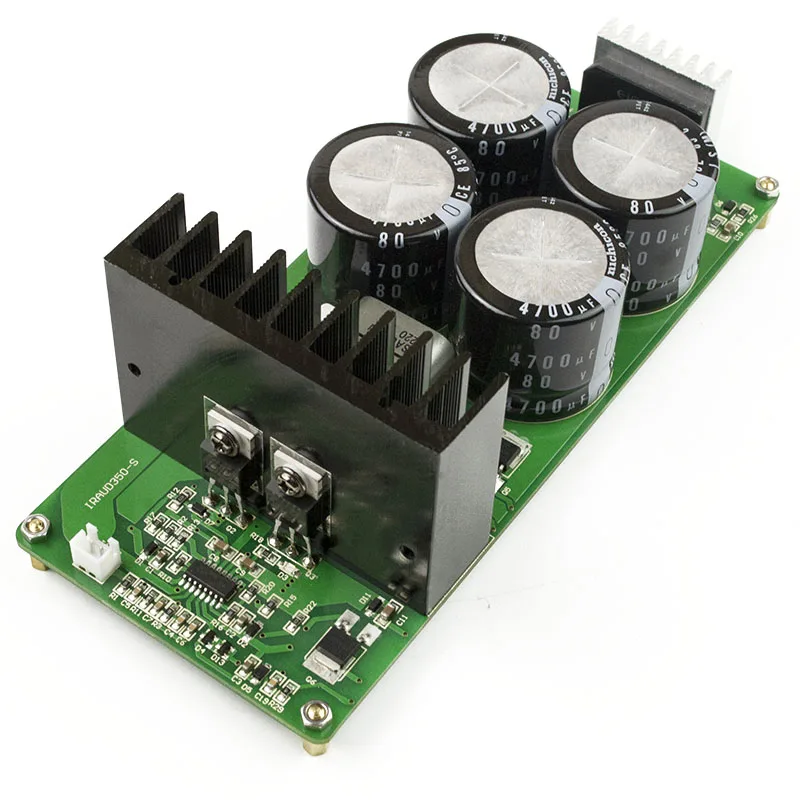 IRAUD350 high power professional 1 channel 700W D class IRS2092S digital high fidelity fever amplifier board
IRAUD350 high power professional 1 channel 700W D class IRS2092S digital high fidelity fever amplifier board