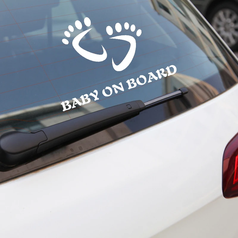 YJZT 16.4X11.2CM Creative Cartoon BABY ON BOARD Car Sticker Personality Warning Vinyl Decals C25-0183
YJZT 16.4X11.2CM Creative Cartoon BABY ON BOARD Car Sticker Personality Warning Vinyl Decals C25-0183