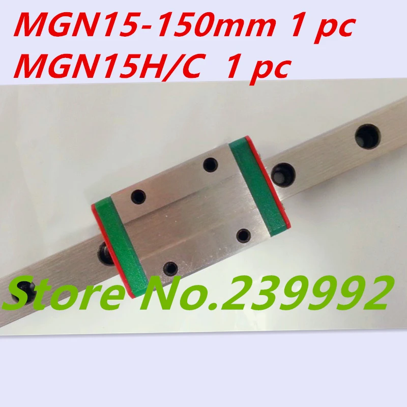 Kossel MGN15 150 мм 15 мм миниатюрный линейный направляющий MGN15 150 мм рельс с MGN15H кареткой для X Y Z axis 3d принтеров
Kossel MGN15 150 мм 15 мм миниатюрный линейный направляющий MGN15 150 мм рельс с MGN15H кареткой для X Y Z axis 3d принтеров