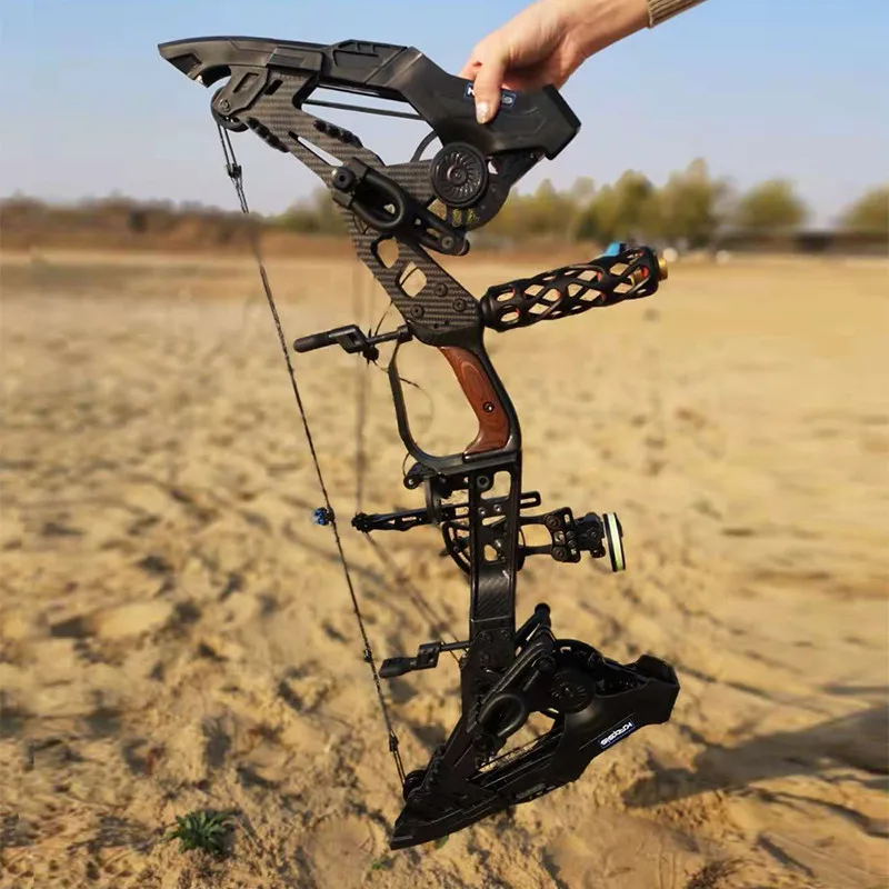 1Pc 32" 21.5lbs-80lbs Archery Compound Bow Steel Ball Dual Use Lss Rubber Band Beast 330/460FPS For Outdoor Hunting Shooting
1Pc 32" 21.5lbs-80lbs Archery Compound Bow Steel Ball Dual Use Lss Rubber Band Beast 330/460FPS For Outdoor Hunting Shooting