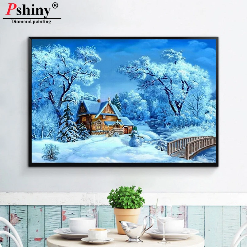 Pshiny 3D Алмазная живопись пейзаж Снежный дом вышивка крестиком квадратные Стразы Алмазная вышивка пейзаж домашний декор F080
Pshiny 3D Алмазная живопись пейзаж Снежный дом вышивка крестиком квадратные Стразы Алмазная вышивка пейзаж домашний декор F080