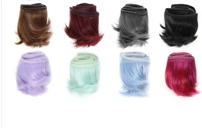 5PCS/LOT 5*100CM Doll Accessories Wigs Bangs Fringe DIY SD BJD Short Wig For Doll 1/4
5PCS/LOT 5*100CM Doll Accessories Wigs Bangs Fringe DIY SD BJD Short Wig For Doll 1/4