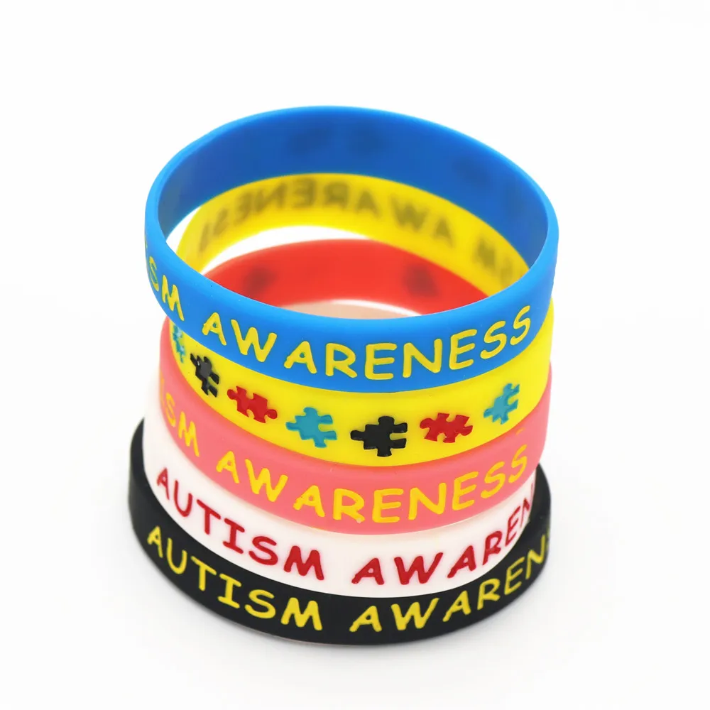 1PC Colorful Autism Awareness Puzzle Silicone Bracelets&Bangles Daily Reminder By Wearing This Colourful Wristbands Gifts SH075
1PC Colorful Autism Awareness Puzzle Silicone Bracelets&Bangles Daily Reminder By Wearing This Colourful Wristbands Gifts SH075