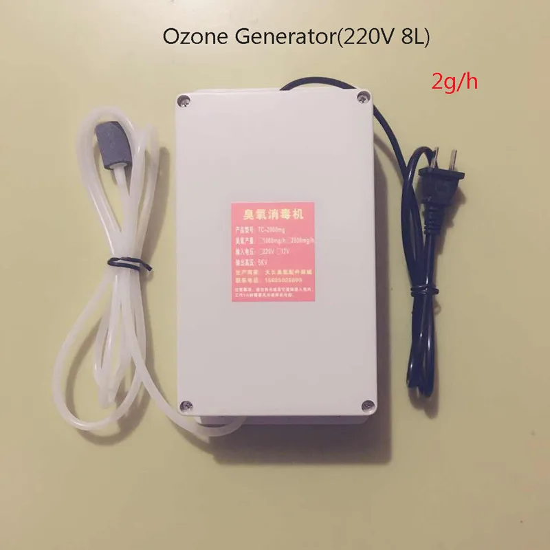 220 В очиститель воздуха воды генератор озона 2000 мг/ч озонатор/Озонатор