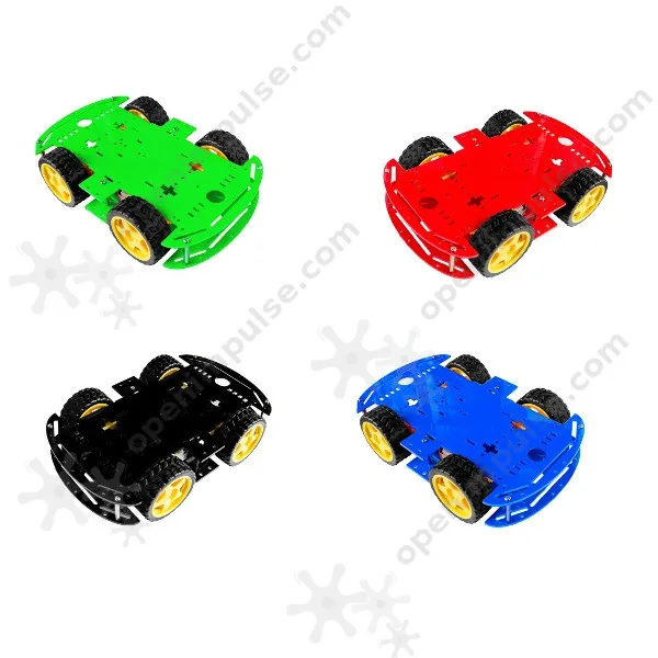 Четыре цвета на выбор комплект роботов с 4 двигателями|kit kits|motor kitkit motor |