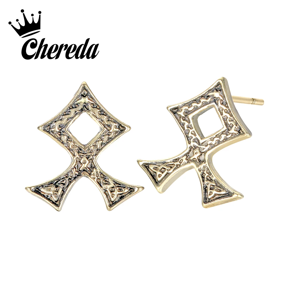 Chereda Simple Geometric Vintage Earrings for Women Men Ancient Slavic Earring Ethnic Classic Earring Jewelry
Chereda Simple Geometric Vintage Earrings for Women Men Ancient Slavic Earring Ethnic Classic Earring Jewelry