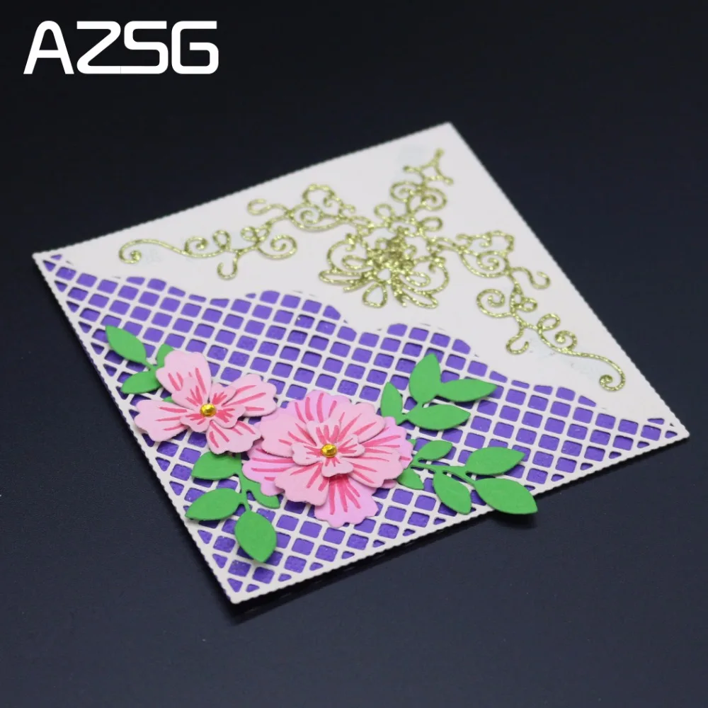 AZSG Lacework Metal Cutting Dies Stencil for DIY Scrapbooking Photo Album Embossing Paper Cards Making Decorative Craft
AZSG Lacework Metal Cutting Dies Stencil for DIY Scrapbooking Photo Album Embossing Paper Cards Making Decorative Craft