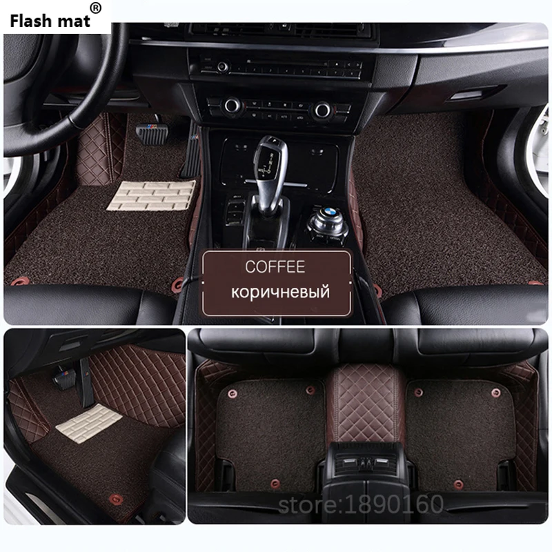 Flash mat автомобильные коврики в салон для Mitsubishi Pajero ASX Lancer SPORT EX Зингер FORTIS Outlander Grandis