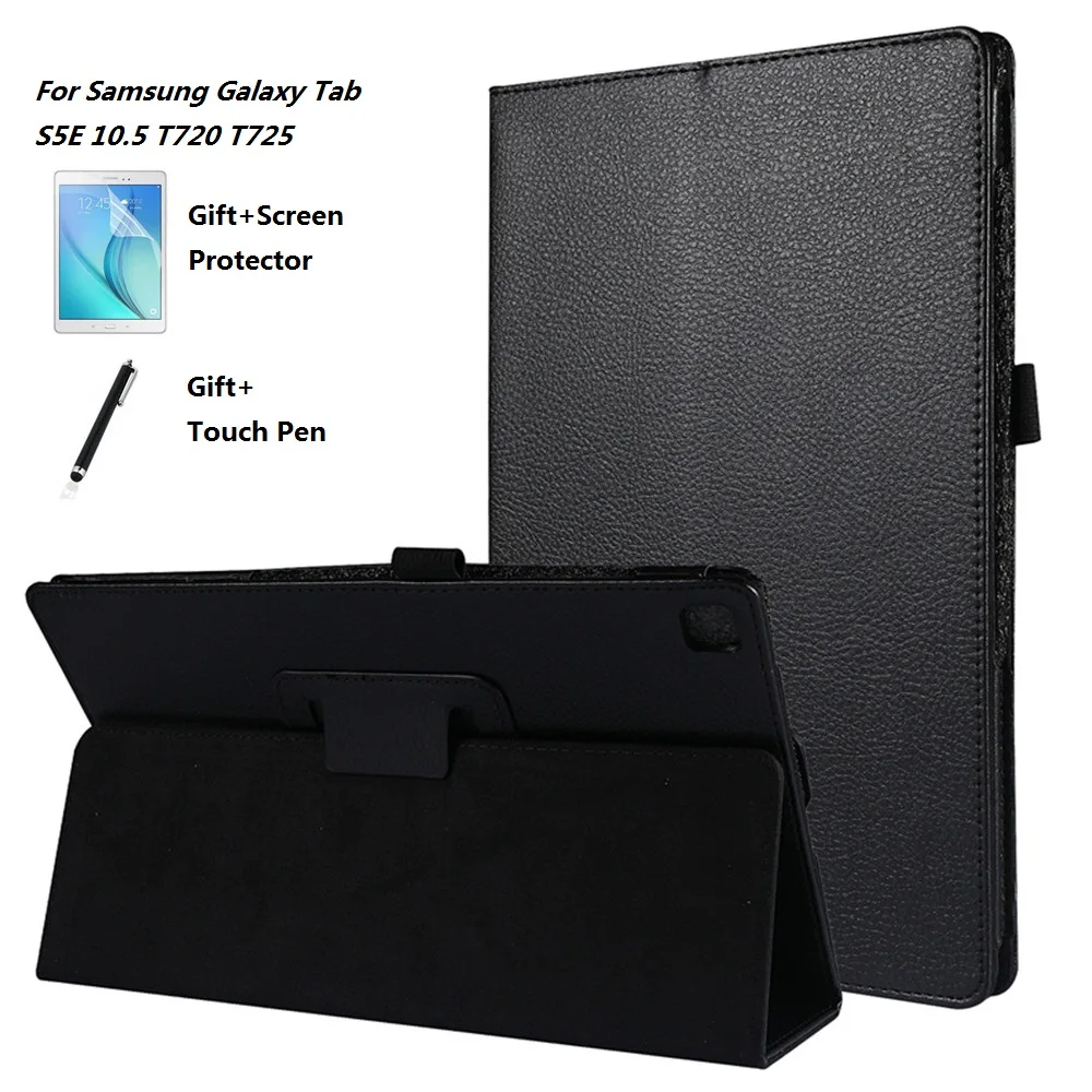 Чехол для планшета Samsung Galaxy Tab S5E 10,5 T720 T725, тонкие 2 складные чехлы из искусственной кожи с текстурой личи
Чехол для планшета Samsung Galaxy Tab S5E 10,5 T720 T725, тонкие 2 складные чехлы из искусственной кожи с текстурой личи