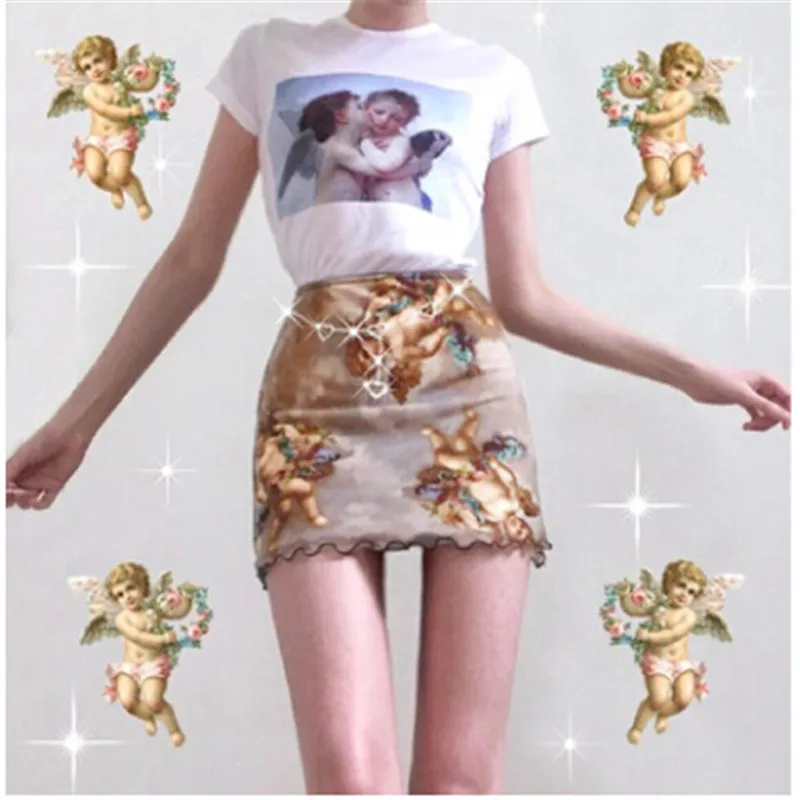 Lady print Elastic Pleated Skirt High Waist Bodycon Skirts summer silm Wrap Mini Skirt sexy Mesh perspective Short Pencil Skirts
Lady print Elastic Pleated Skirt High Waist Bodycon Skirts summer silm Wrap Mini Skirt sexy Mesh perspective Short Pencil Skirts