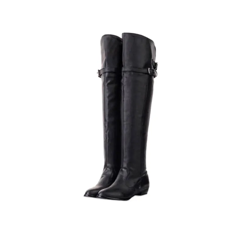 Plus:34-47 48 Women Round Toe boots ladies Fashion Over-the-Knee Boats 3cm Square heels Belt buckle Boots Short Plush Bottines
Plus:34-47 48 Women Round Toe boots ladies Fashion Over-the-Knee Boats 3cm Square heels Belt buckle Boots Short Plush Bottines